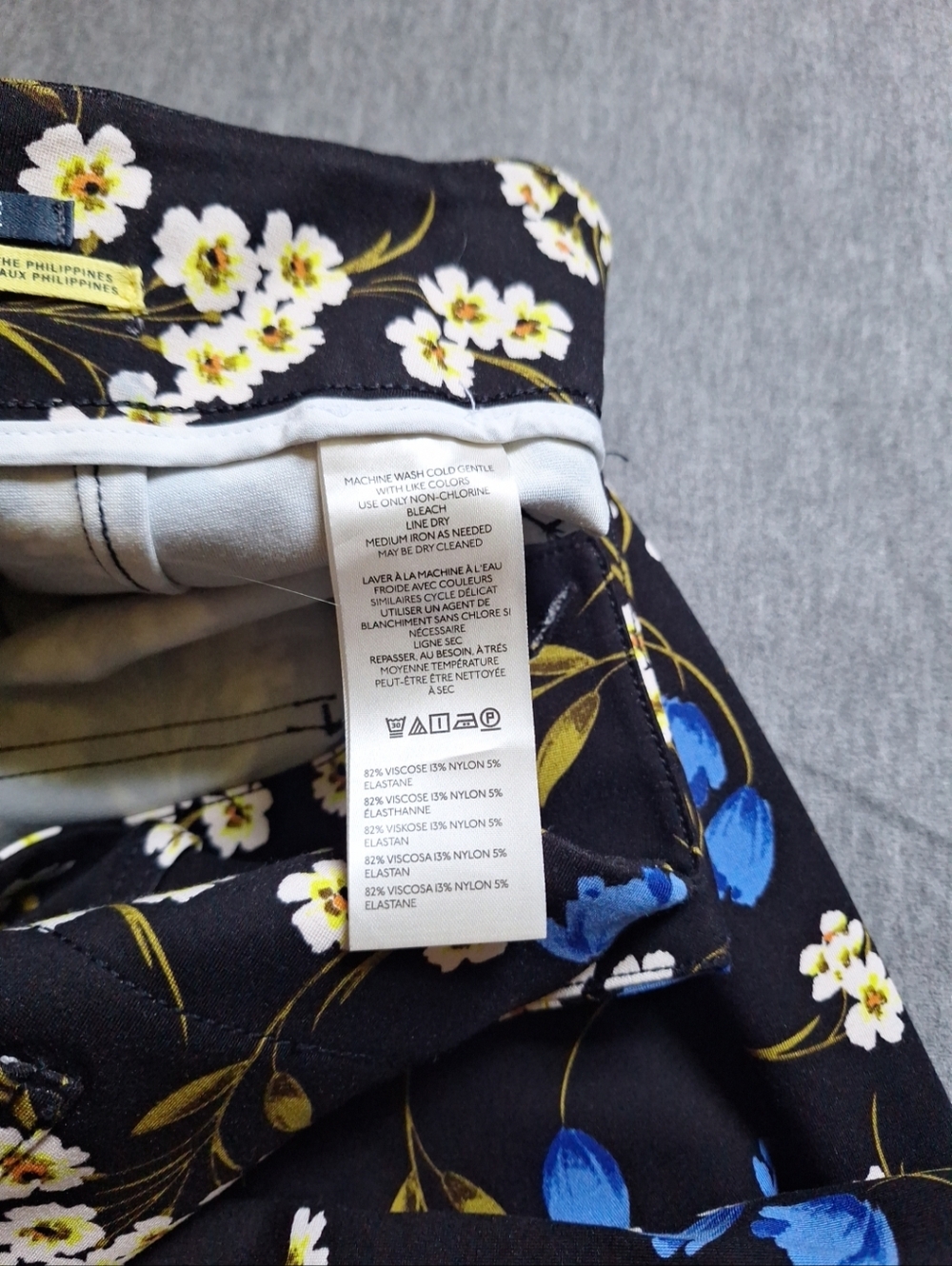 Maeve By Anthropologie The Collette Wide Leg Floral Pants Size 29 Petite - Picture 8 of 16